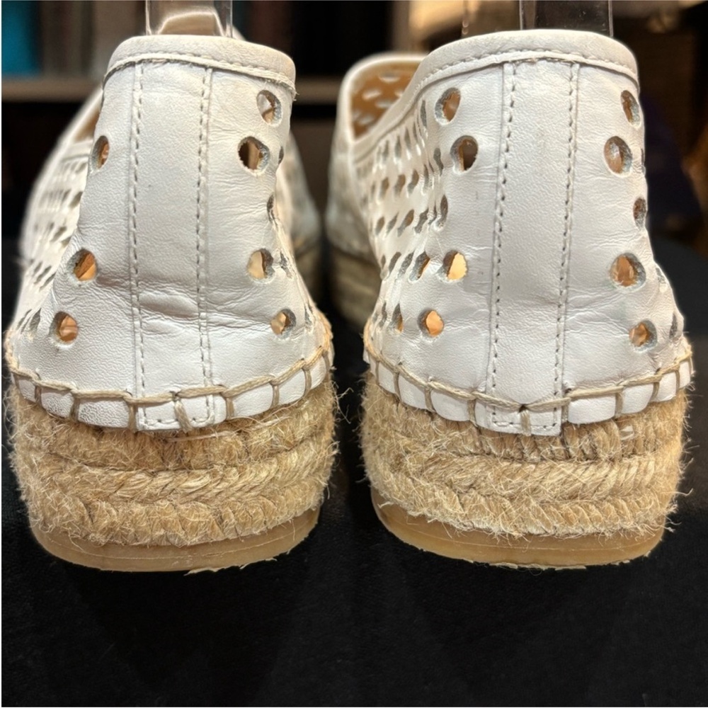 EUC LOEFFLER RANDALL 10 Women’s  Perforated Espadrille Slip-On - Picture 6 of 10